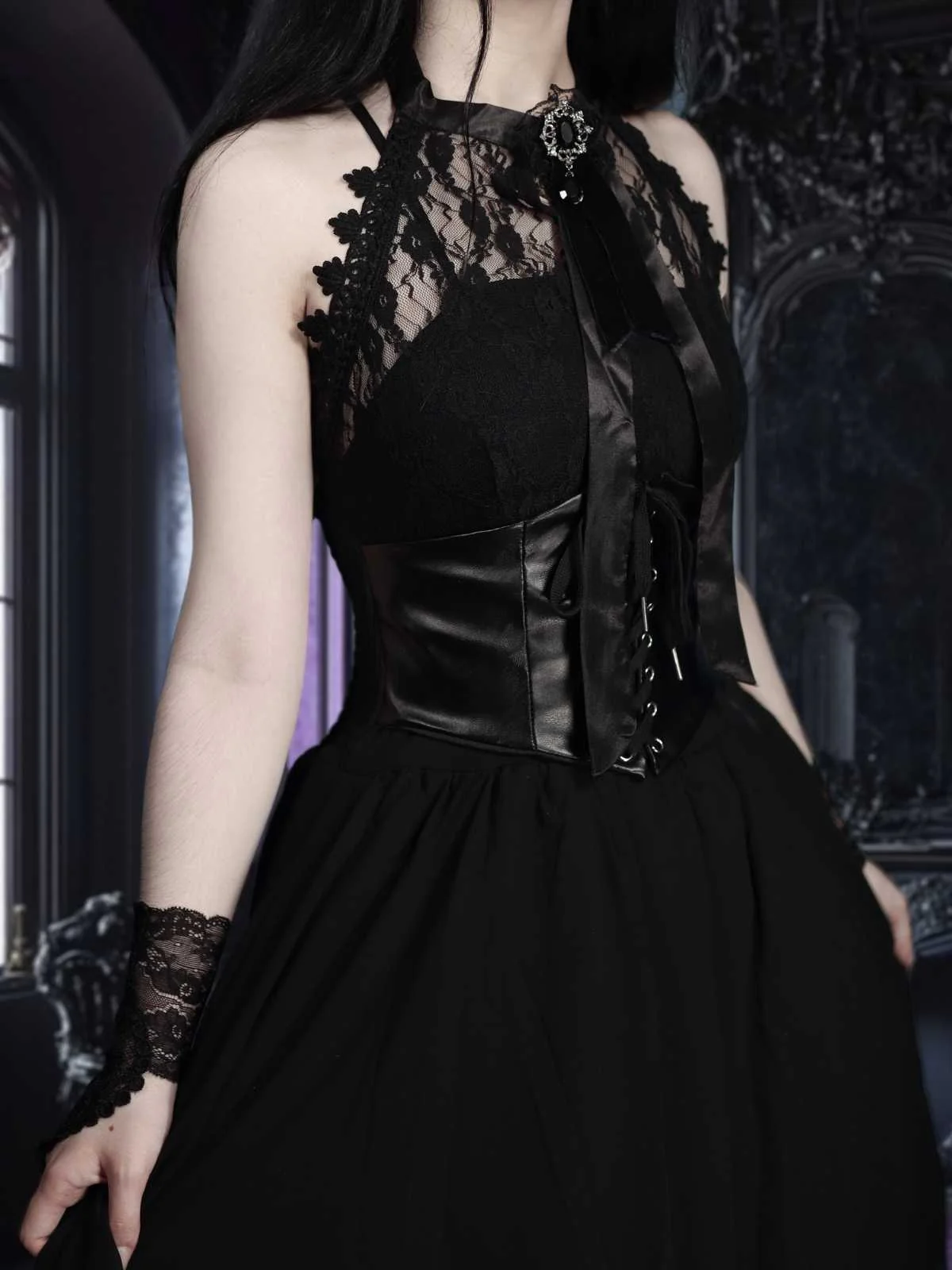 SPITZE STEAMPUNK KLEID - Image 3