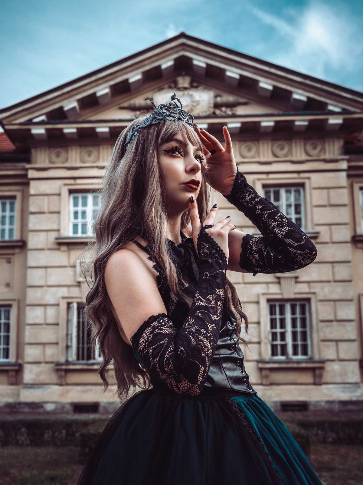 SPITZE STEAMPUNK KLEID - Image 2