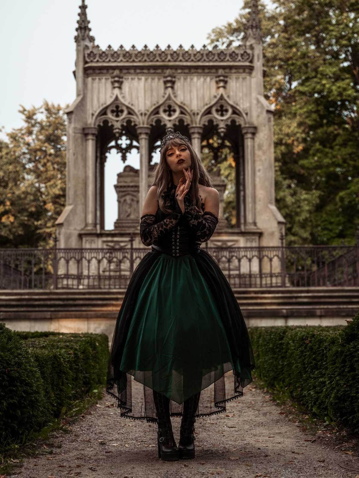SPITZE STEAMPUNK KLEID - Image 3