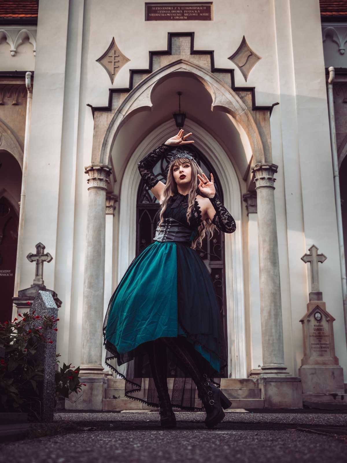 SPITZE STEAMPUNK KLEID - Image 4