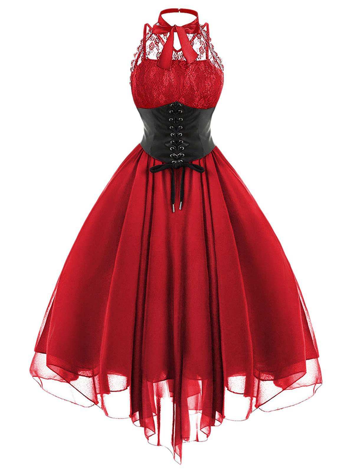 SPITZE STEAMPUNK KLEID - Image 8