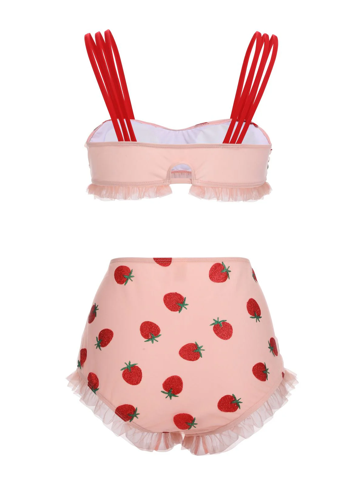 SPITZEN-ERDBEER-CAMI-TANKINI-SET - Image 8