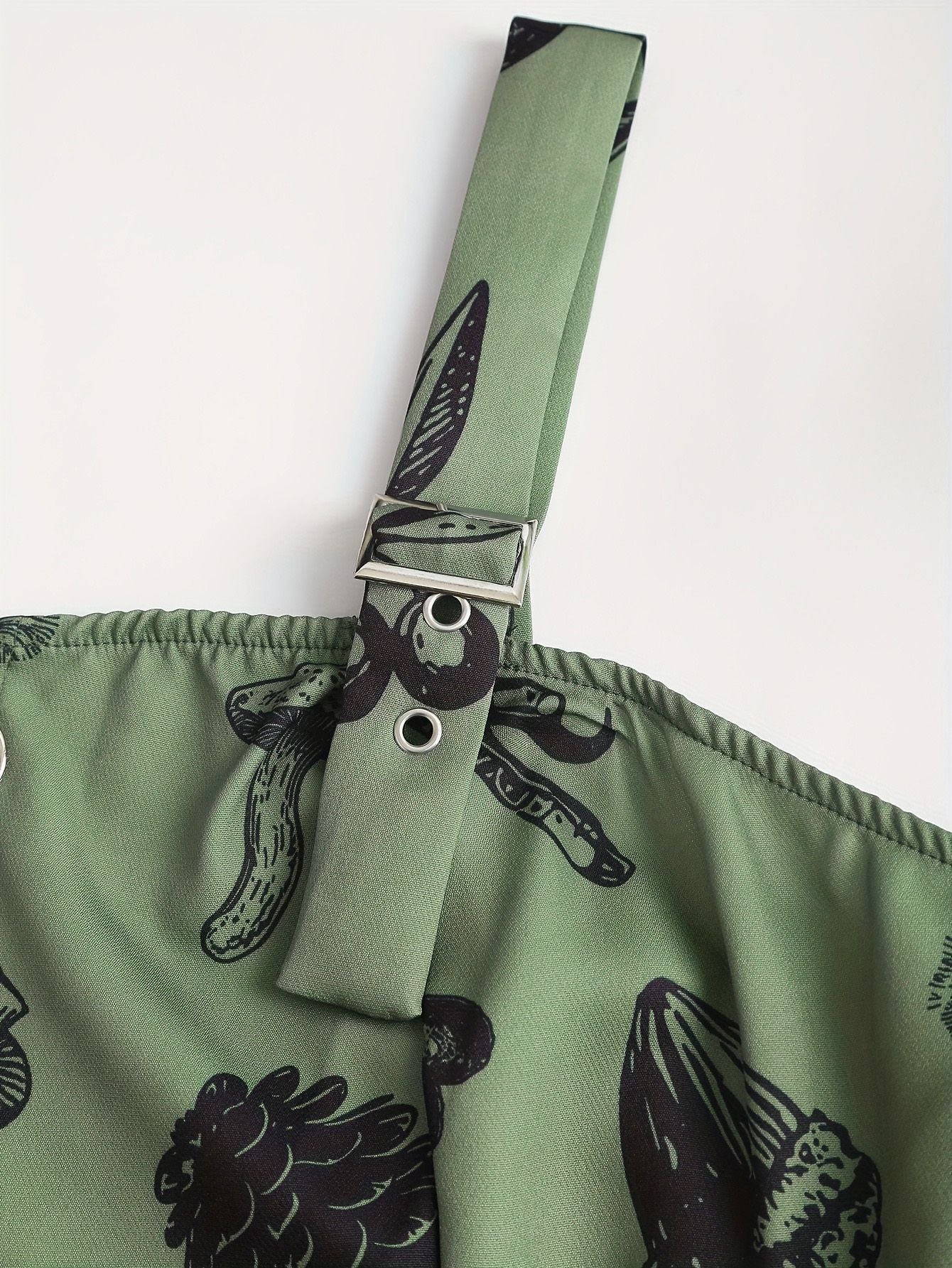 [Übergröße] 1970er Rose Blumen Steampunk Reißverschluss Kleid - Image 11