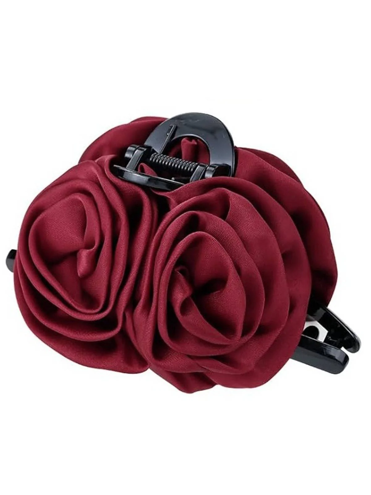 Valentinstag 3D Rosen Satin Haarklammer - Image 3