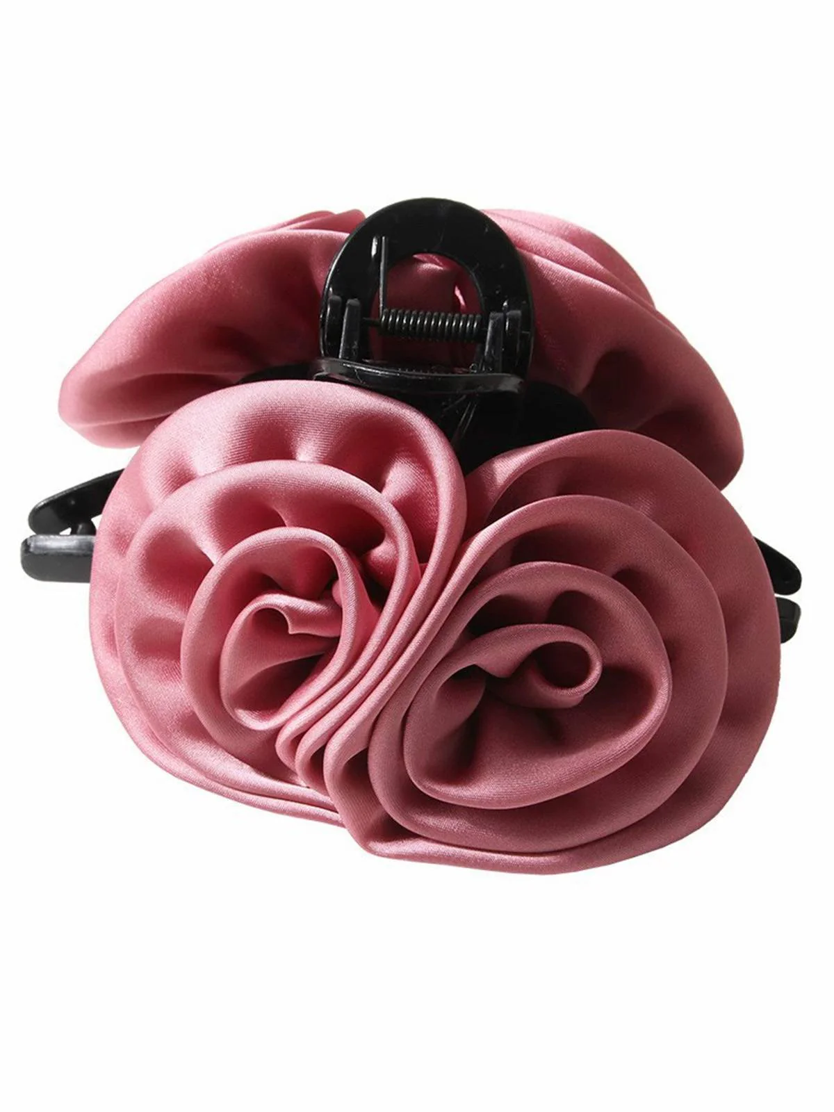 Valentinstag 3D Rosen Satin Haarklammer - Image 5