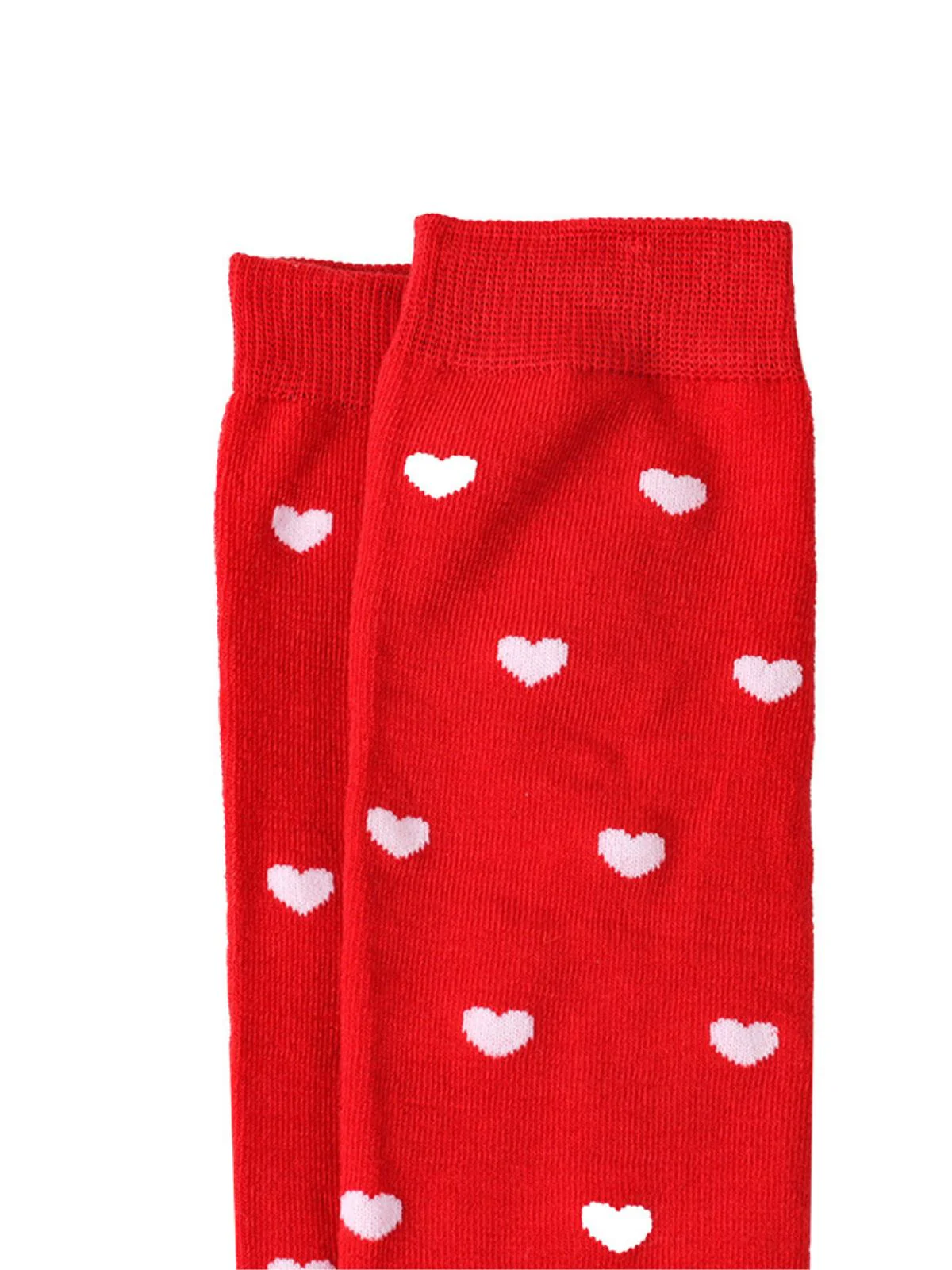 Valentinstag Herz Lippe Hohe Socken - Image 9