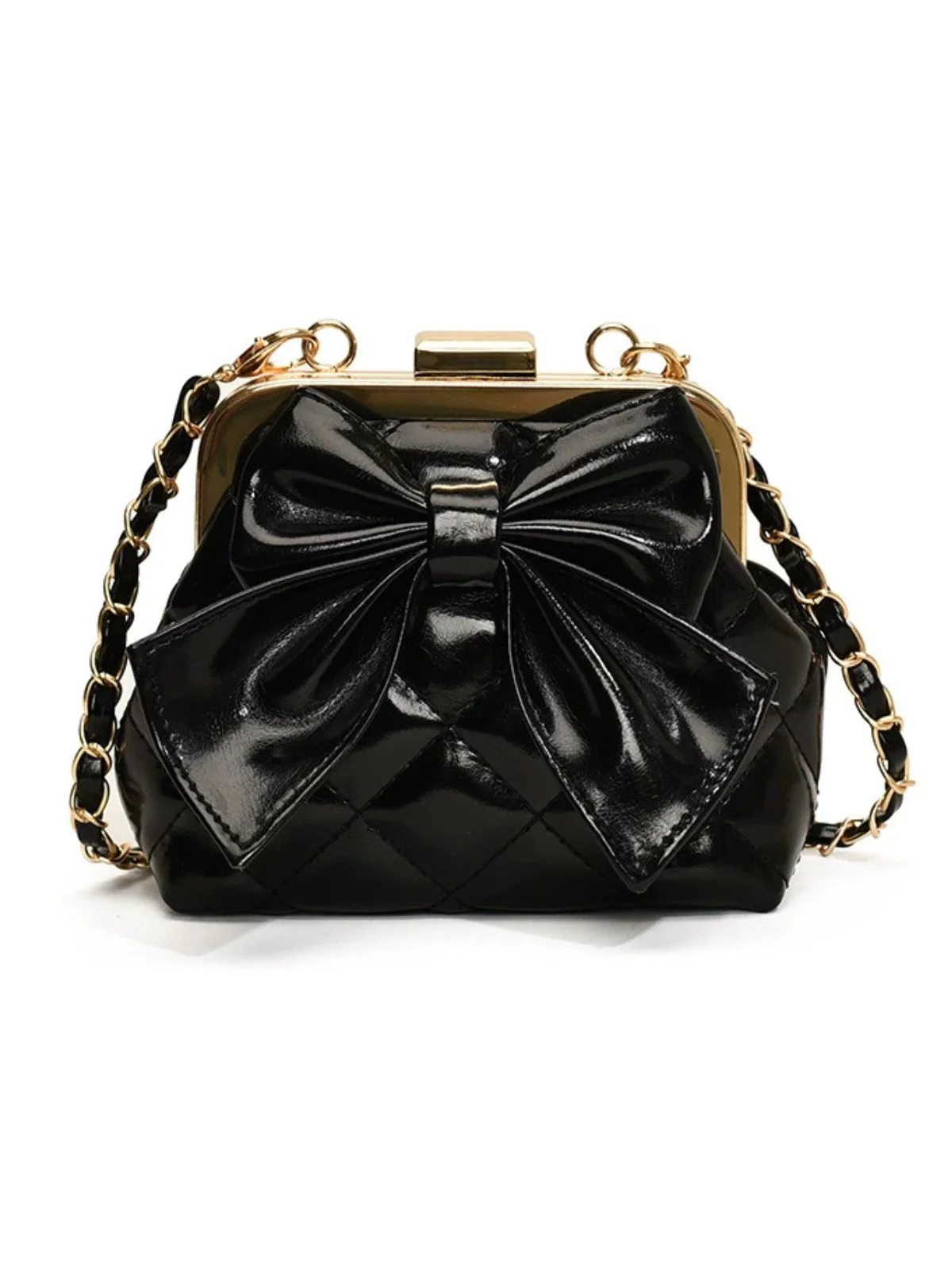 Vintage Bogen Clip Kette Crossbody Tasche - Image 4