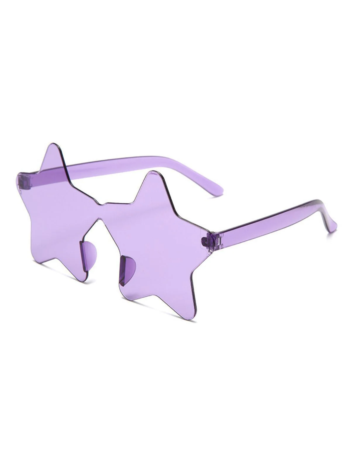 Vintage Bunt Stern Randlos Sonnenbrille - Image 3