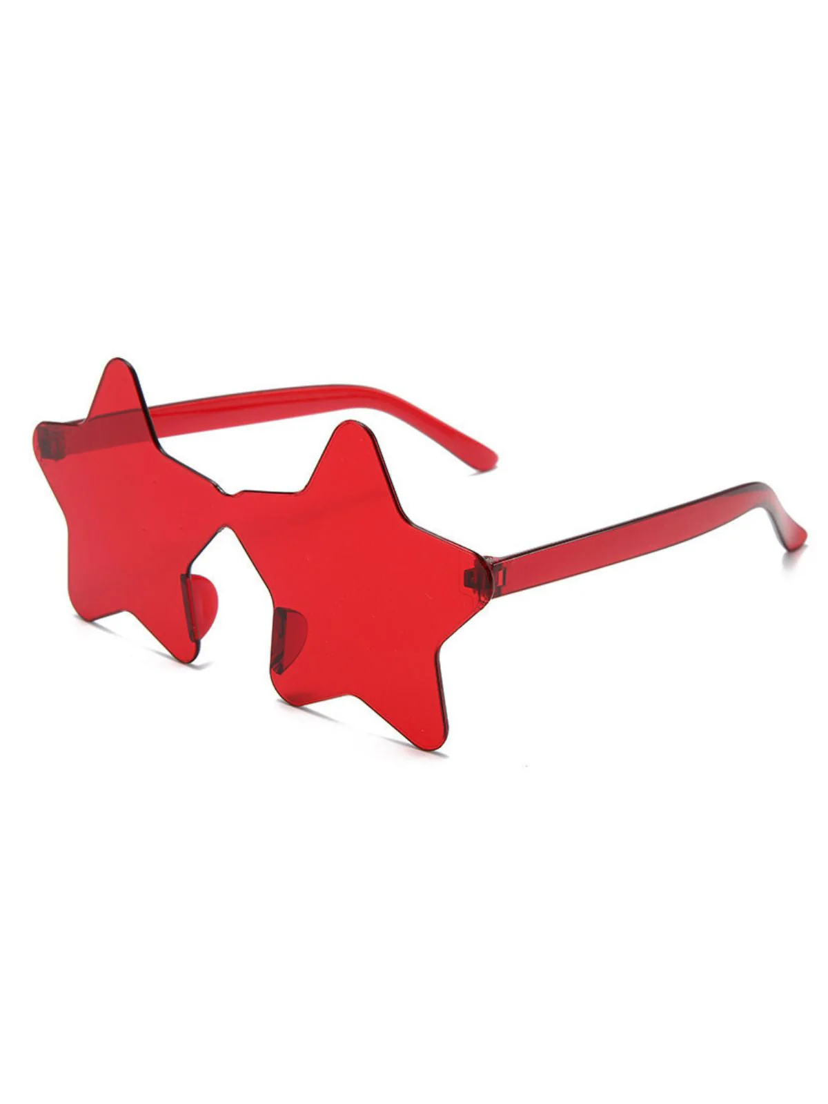 Vintage Bunt Stern Randlos Sonnenbrille - Image 4