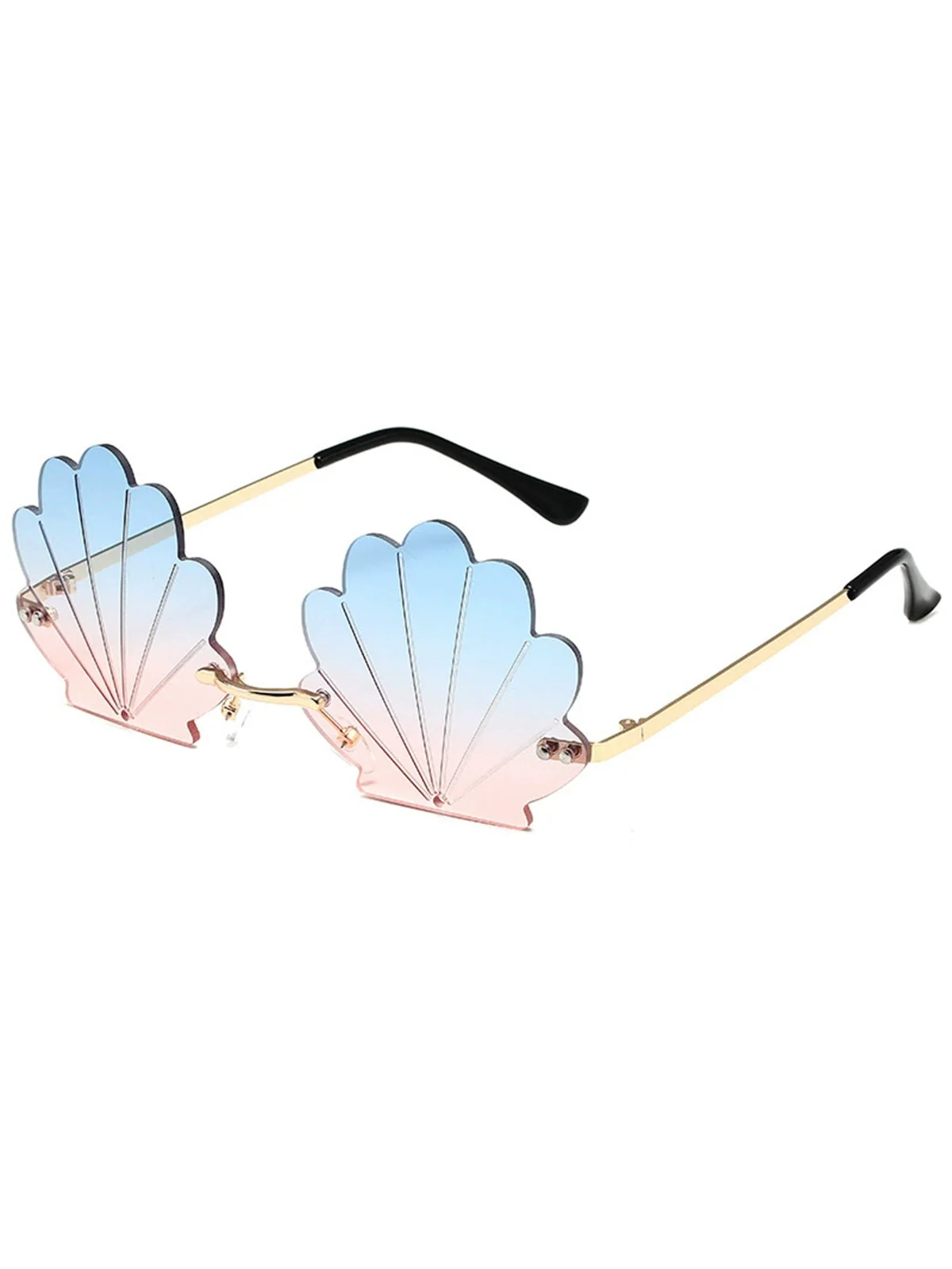 Vintage Legierung Hülse Rahmen Sonnenbrille - Image 6