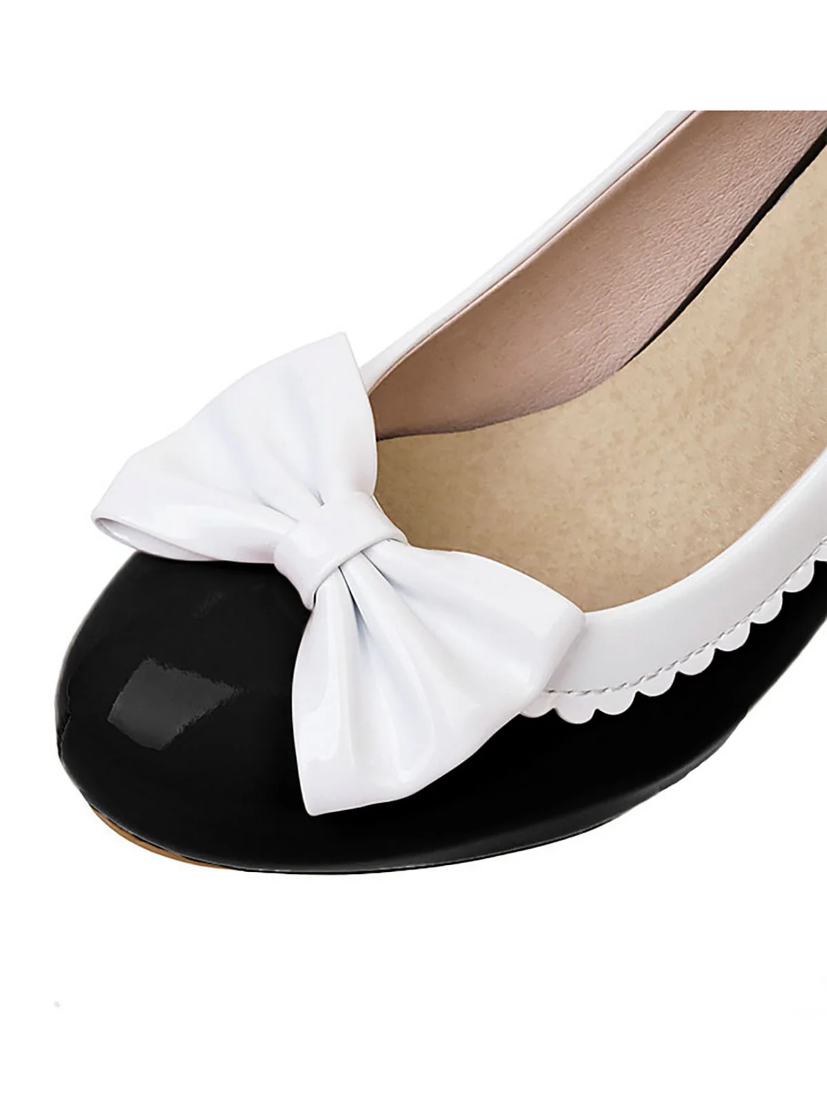 VINTAGE PATCHWORK BOW HOHE ABSATZ SCHUHE - Image 18