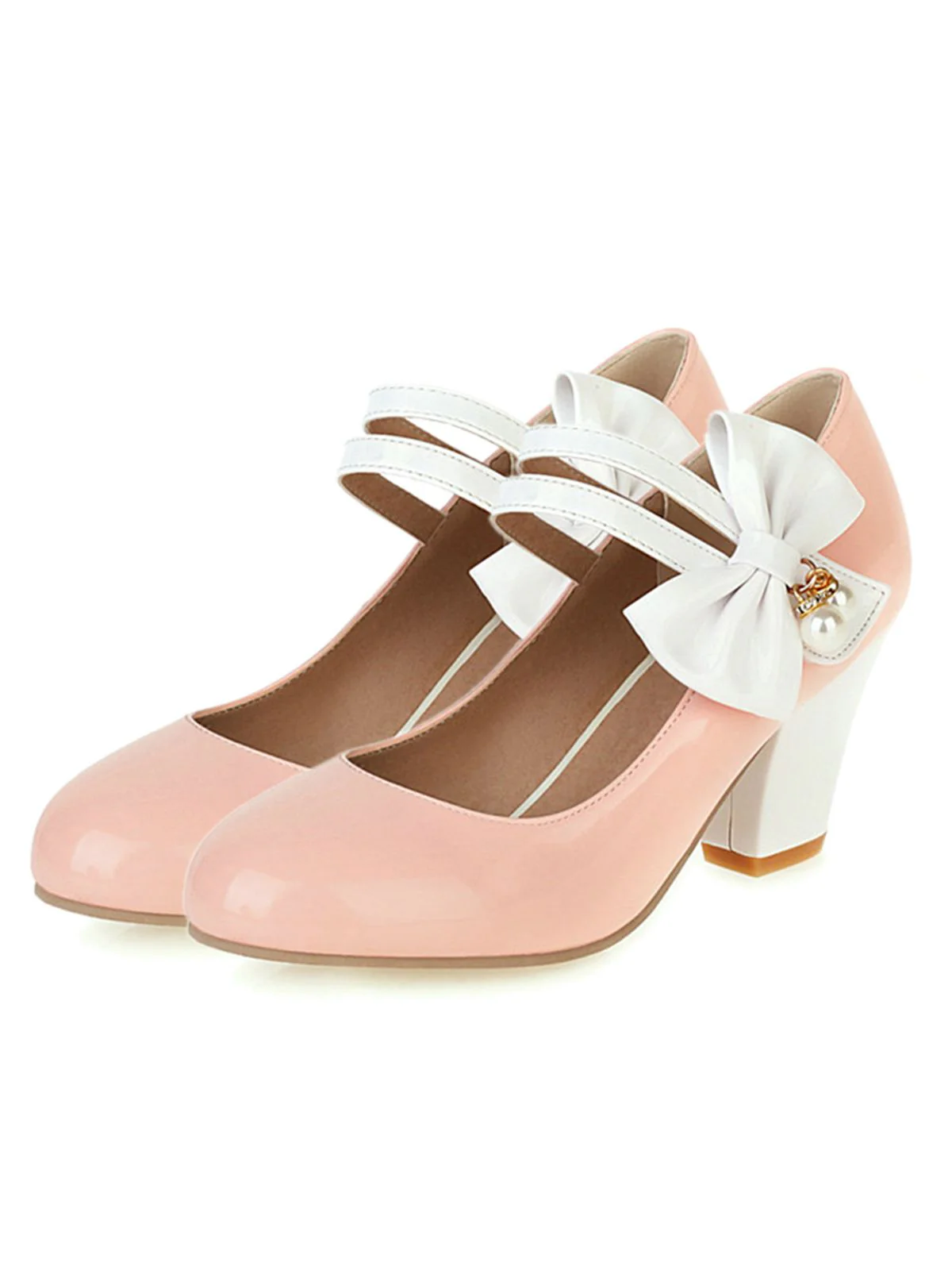 VINTAGE PATCHWORK BOW HOHE ABSATZ SCHUHE - Image 26