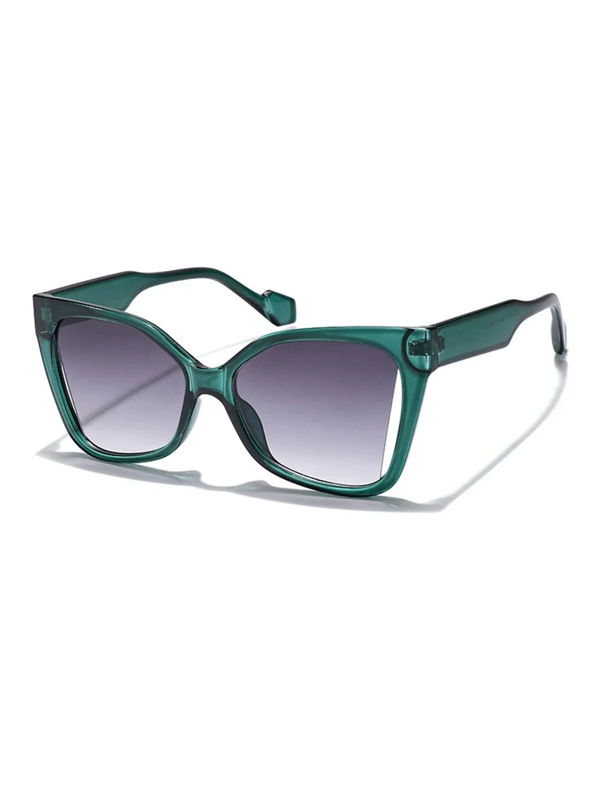 Vintage Plastik Quadratischem Rahmen Sonnenbrille - Image 3