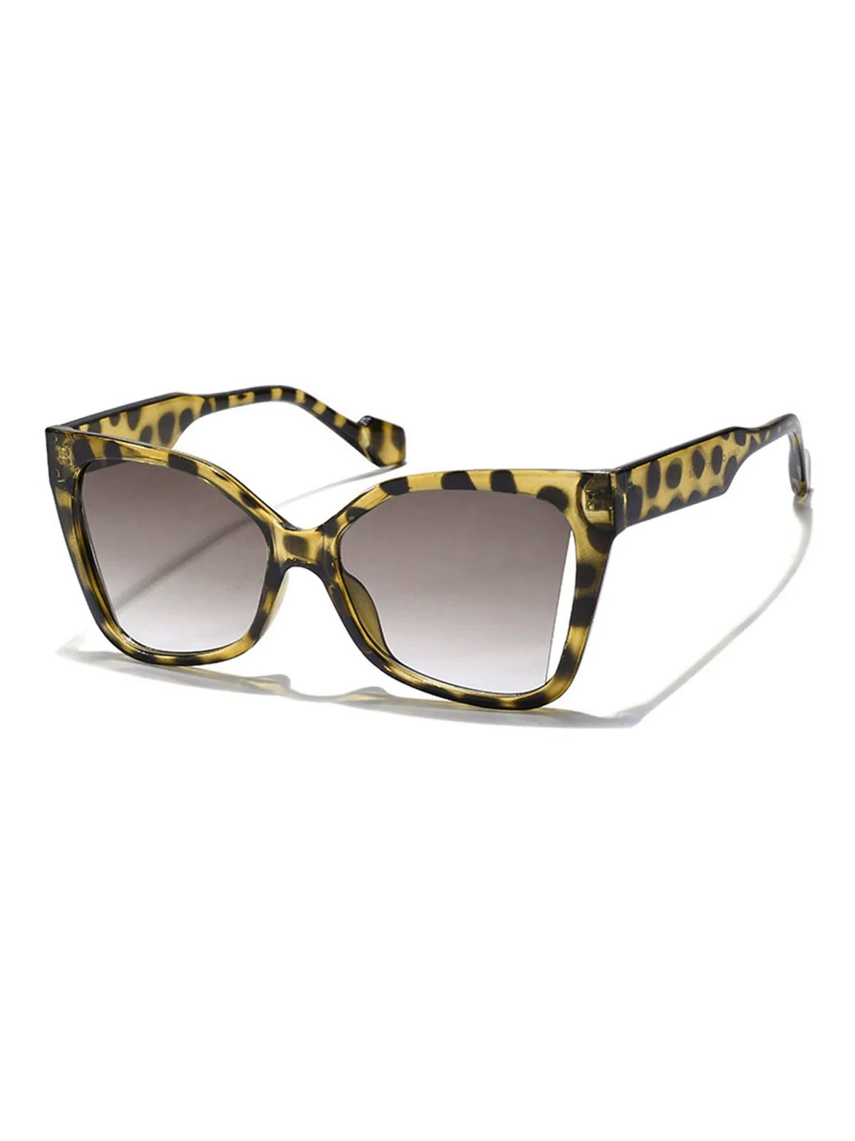 Vintage Plastik Quadratischem Rahmen Sonnenbrille - Image 6