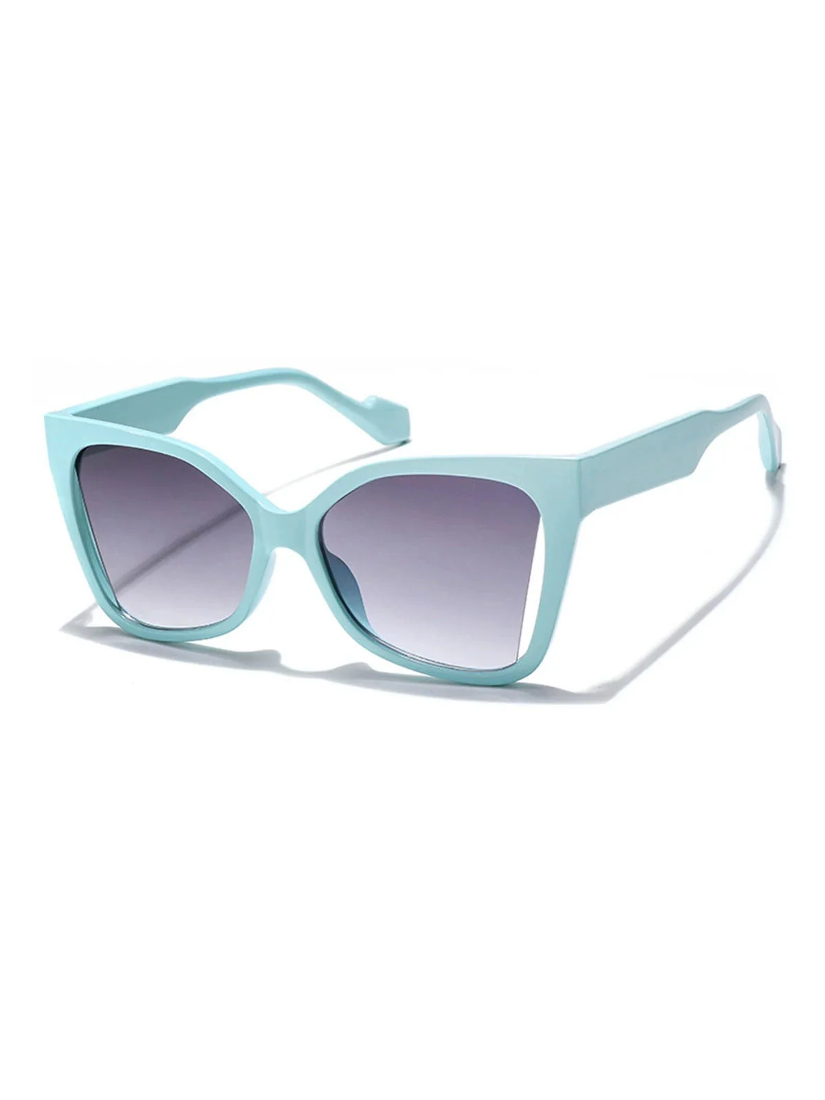 Vintage Plastik Quadratischem Rahmen Sonnenbrille - Image 7