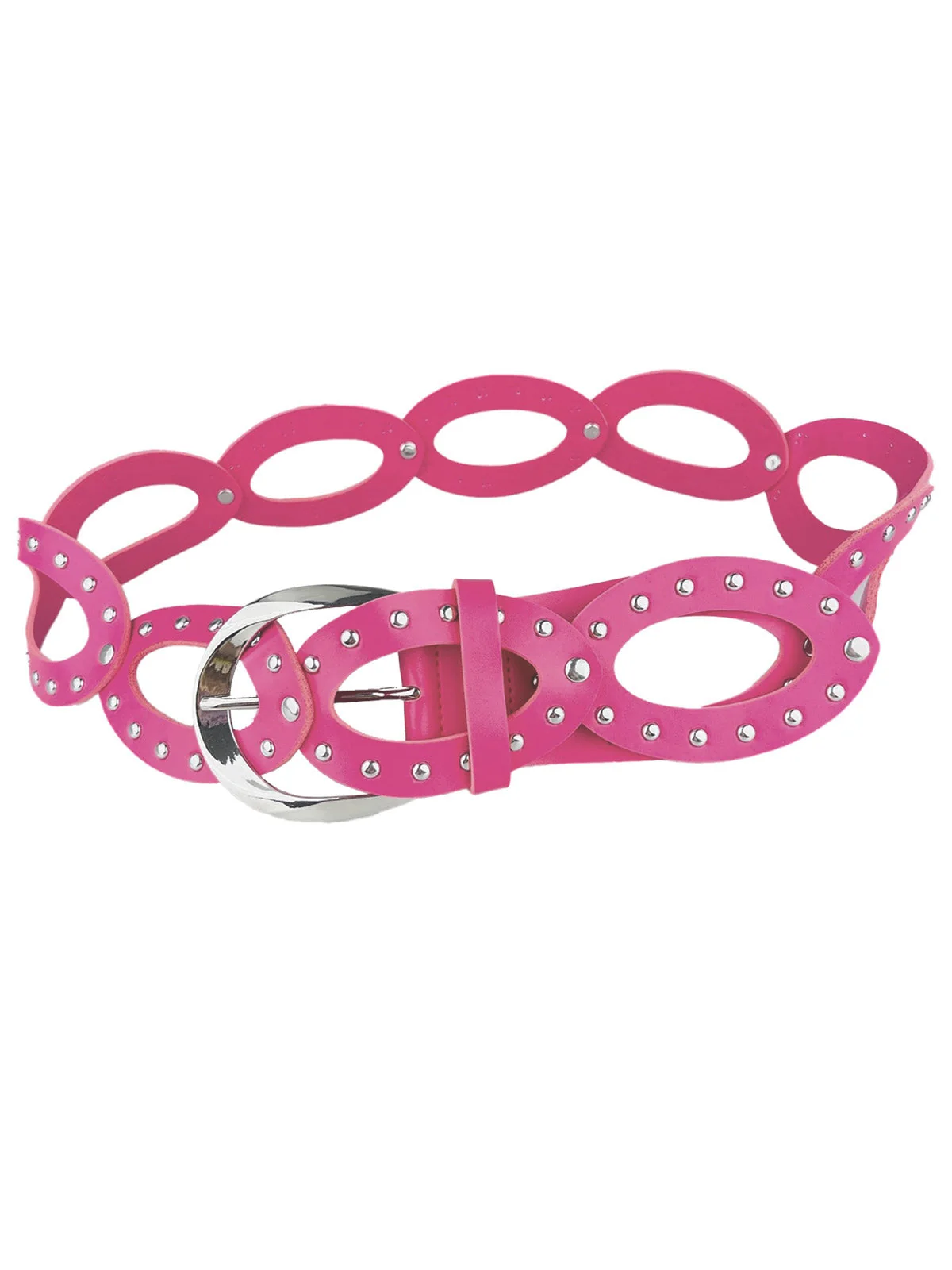 Vintage Punk Hohl Ring Niet Gürtel - Image 2