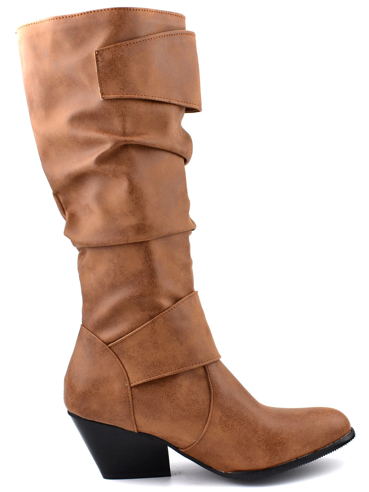 Vintage Schnallen Western-Stil Cowboy Stiefel - Image 11