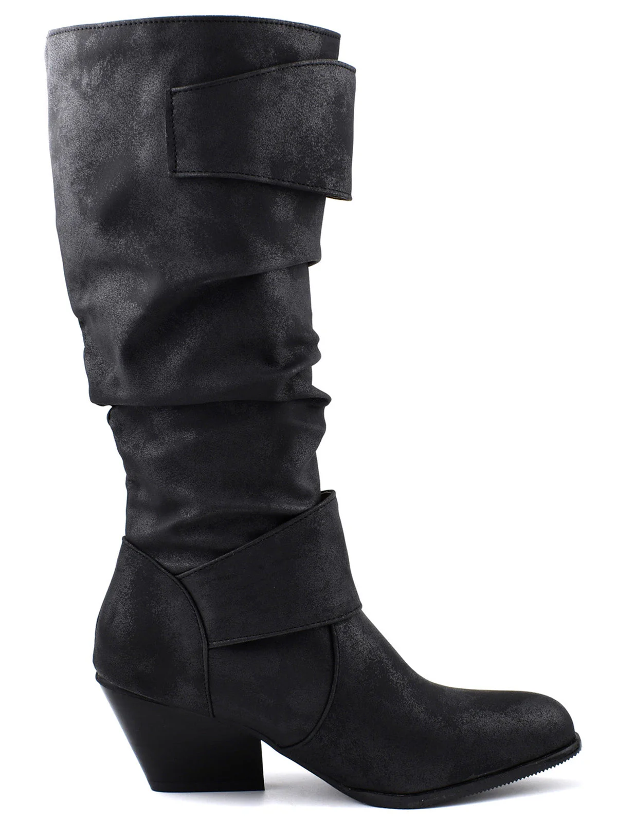 Vintage Schnallen Western-Stil Cowboy Stiefel - Image 8