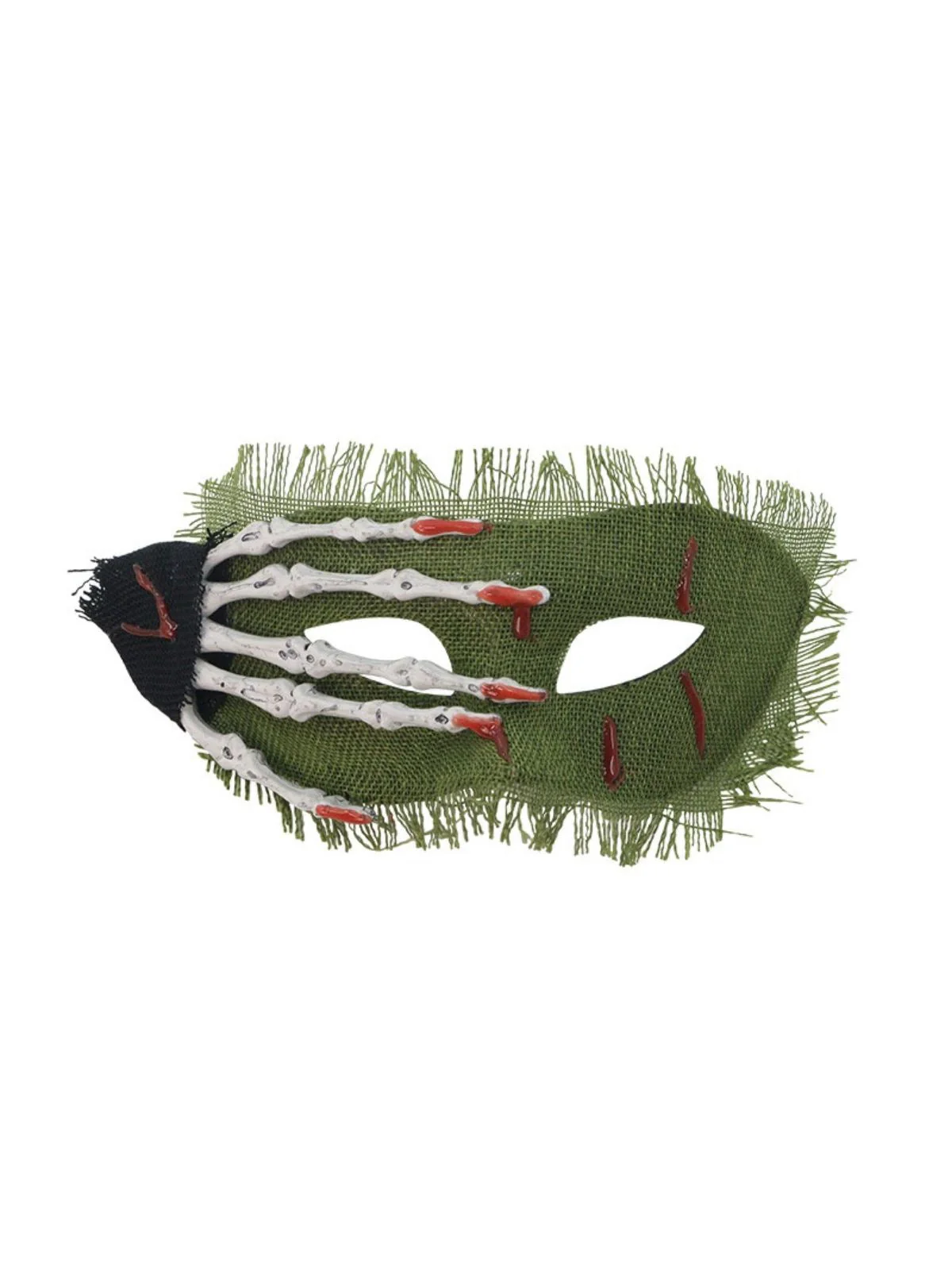 Vintage Skeleton Hand Blutfleck Augenmaske - Image 2
