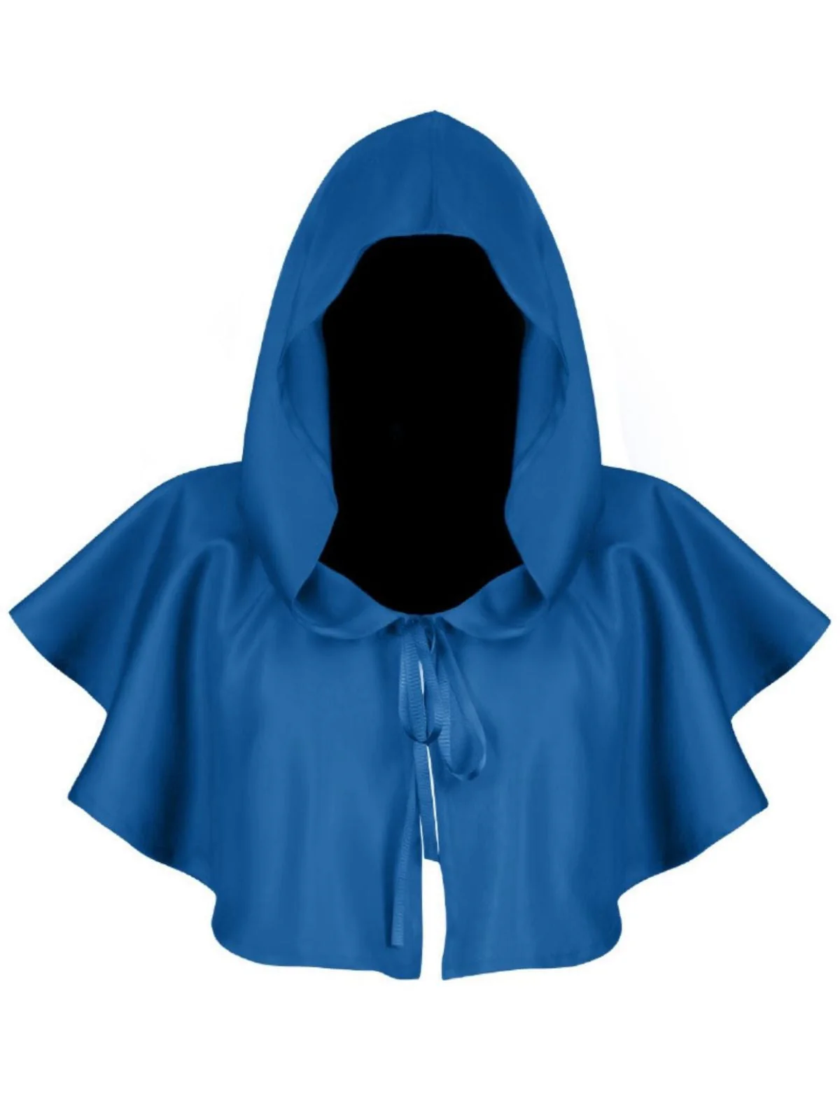 Vintage Solide Halloween Hooded Sensenmann-Umhang - Image 3