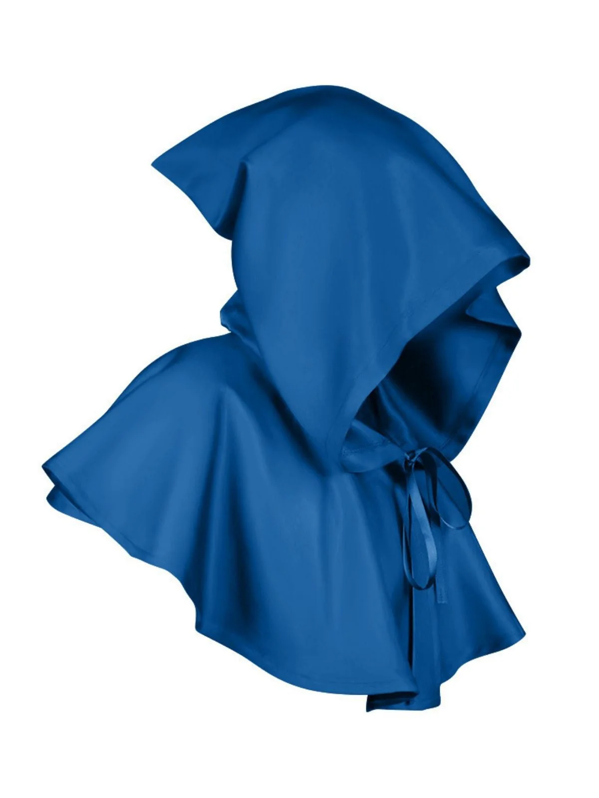 Vintage Solide Halloween Hooded Sensenmann-Umhang - Image 4