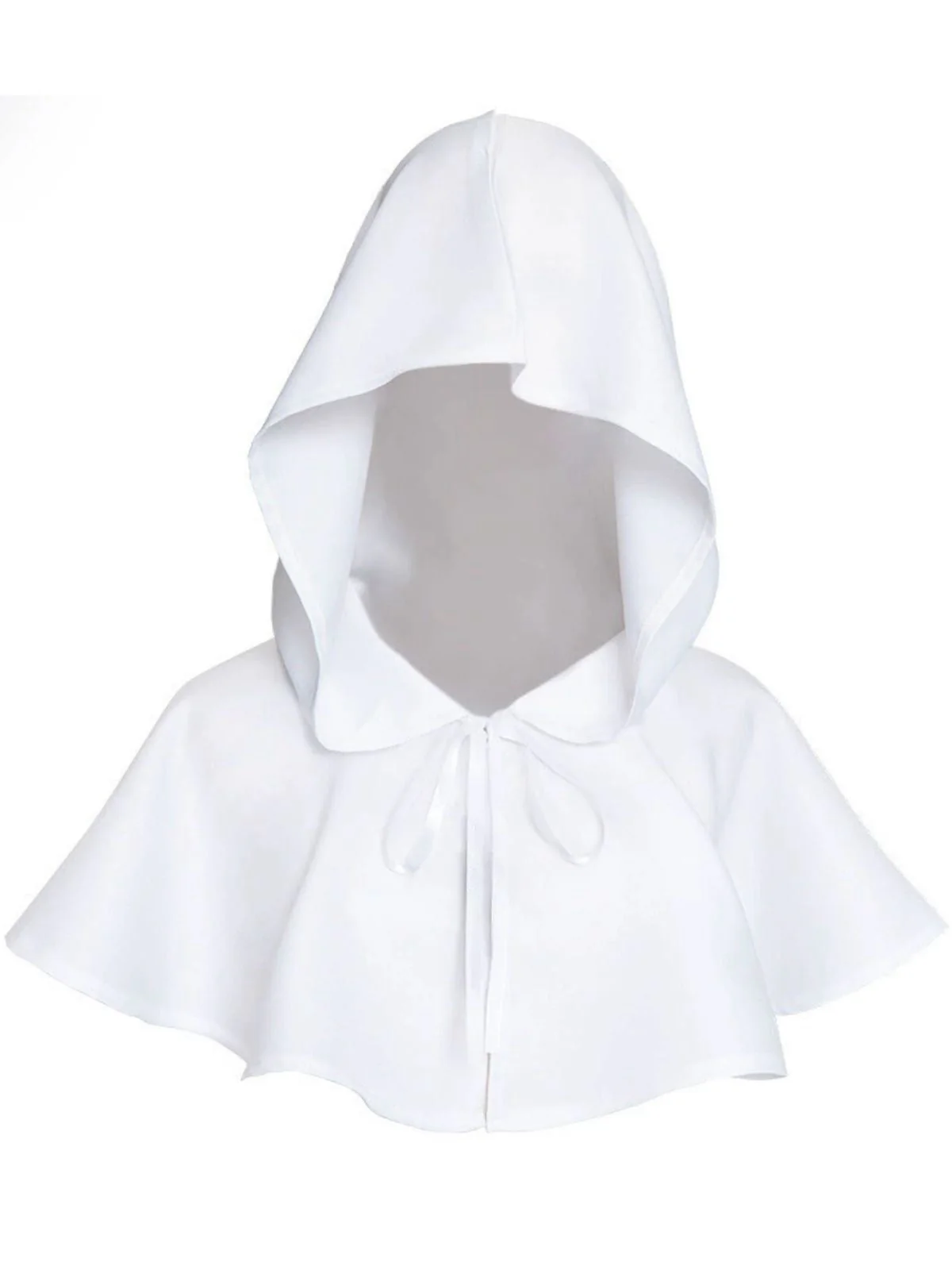 Vintage Solide Halloween Hooded Sensenmann-Umhang - Image 6
