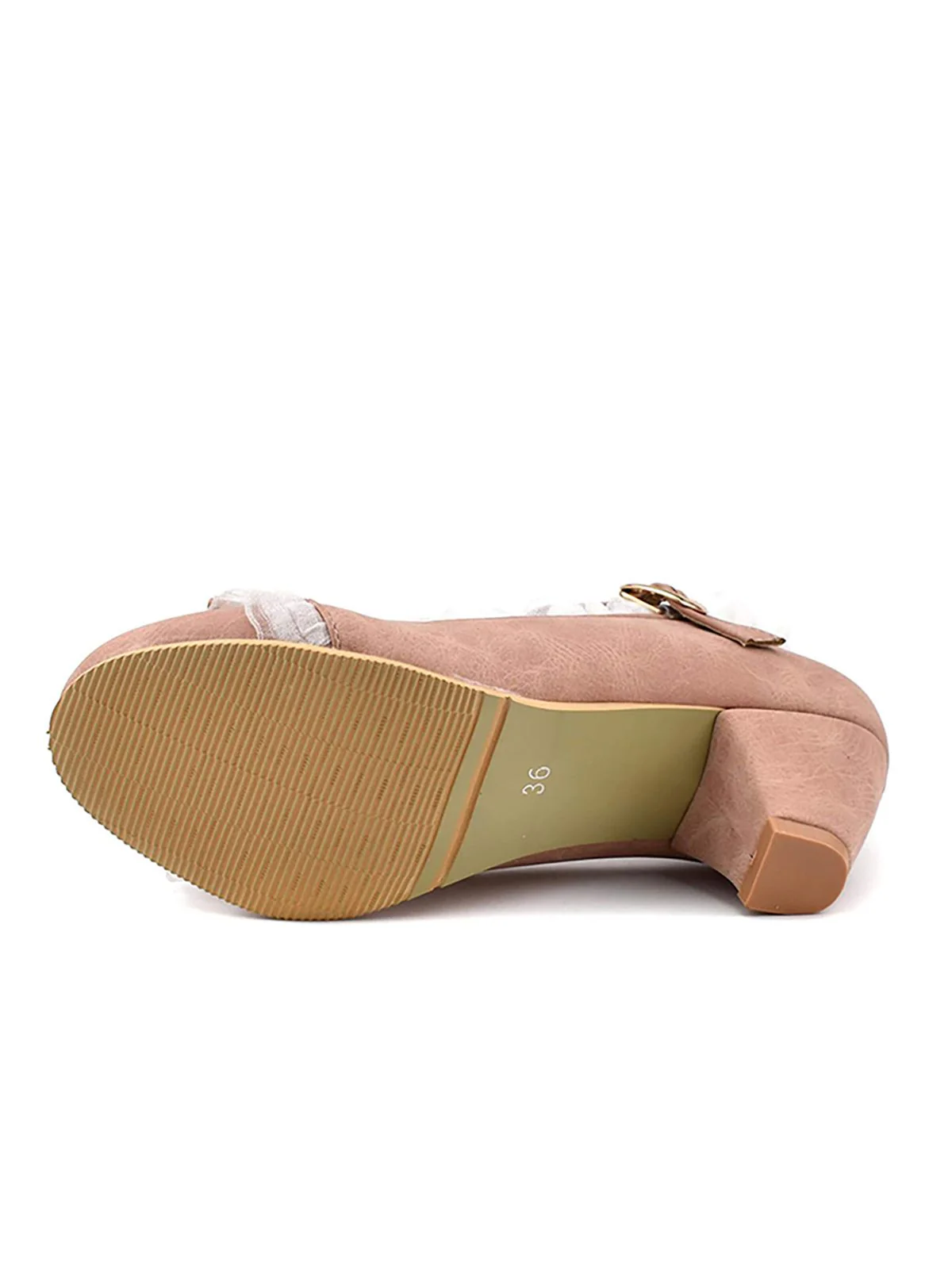 VINTAGE SPITZE BOW HOHE ABSATZ SCHUHE - Image 18