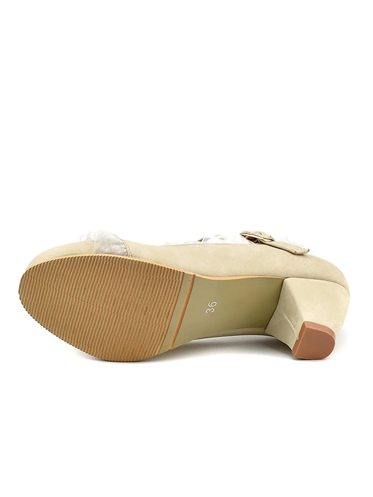 VINTAGE SPITZE BOW HOHE ABSATZ SCHUHE - Image 6