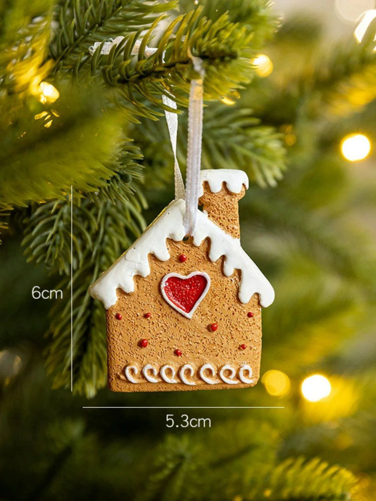 Vintage Weihnachten Lebkuchenmann Ornamente - Image 5