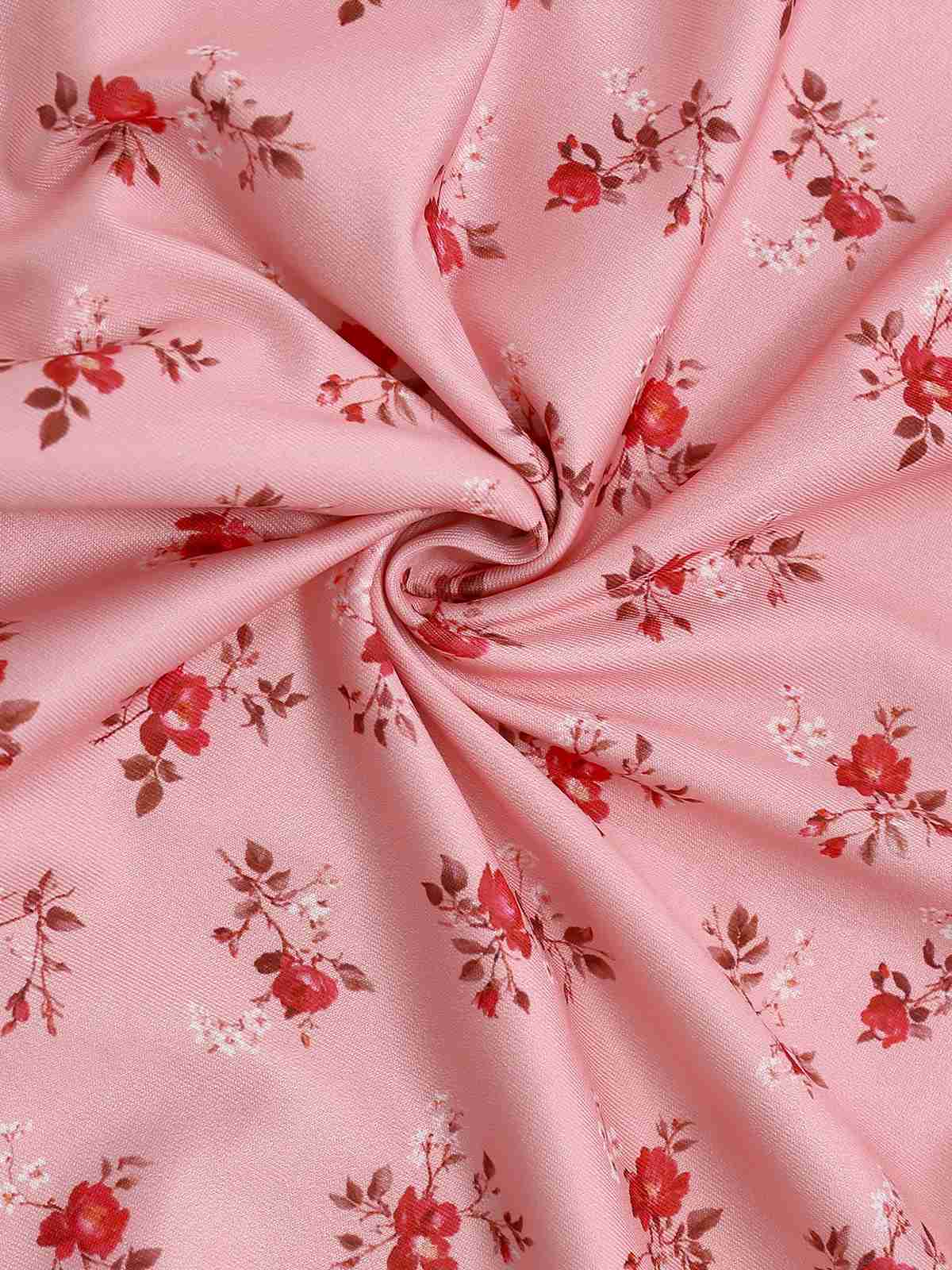 Multicolor 1930er Steppdecke Blumen Rüschen Träger Kleid - Image 5