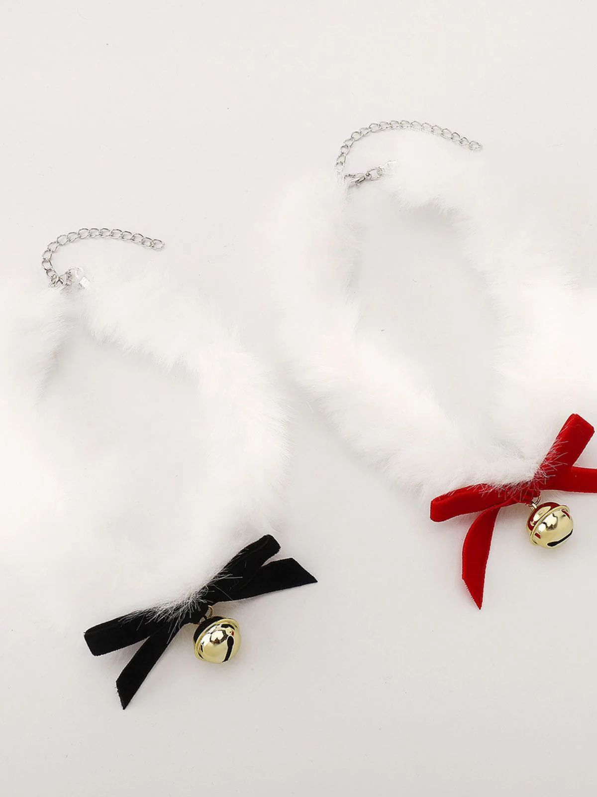 Weihnachten Bogen Glocke Plüsch Choker Halskette - Image 4