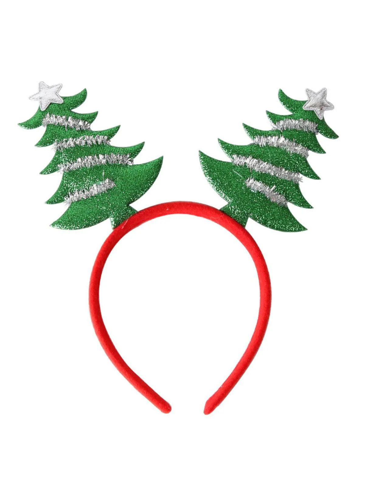 Weihnachten Bunte Rentiere Jingle Bells Pailletten Stirnband - Image 2