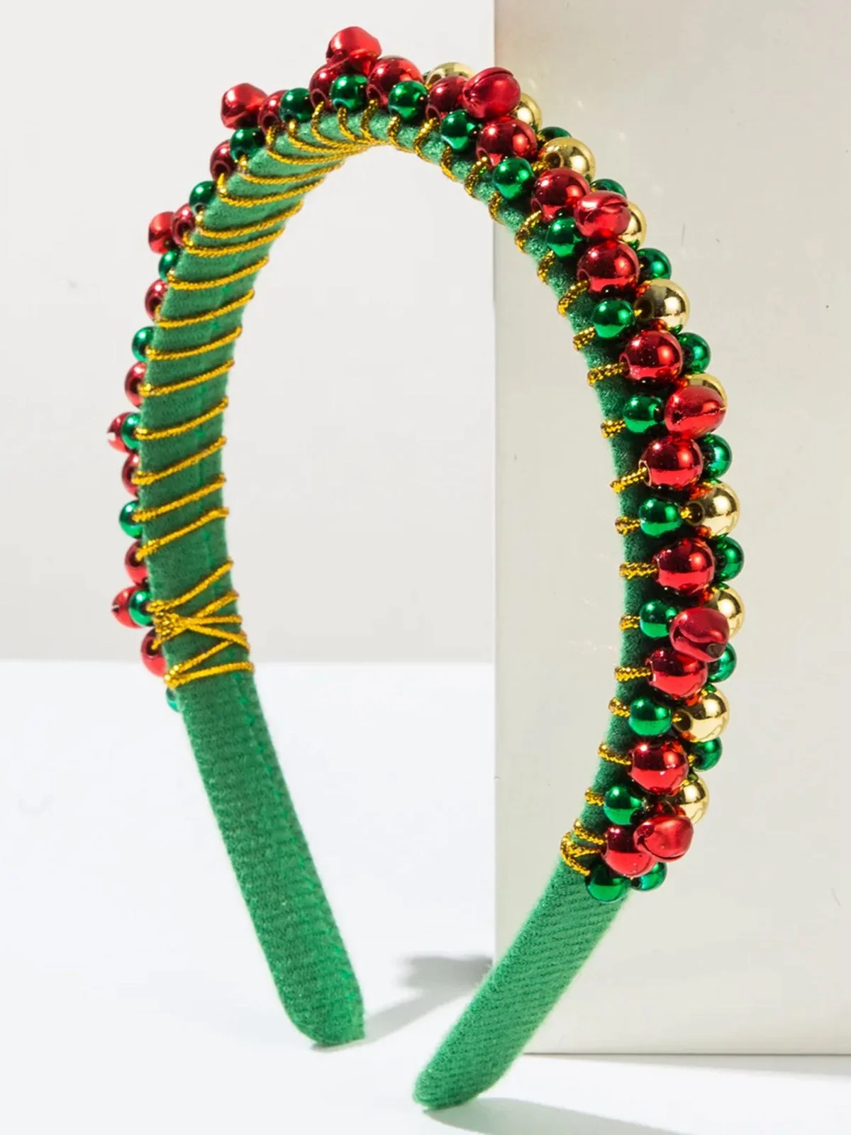 Weihnachten Farbig Glöckchen Perlen Stirnband - Image 6