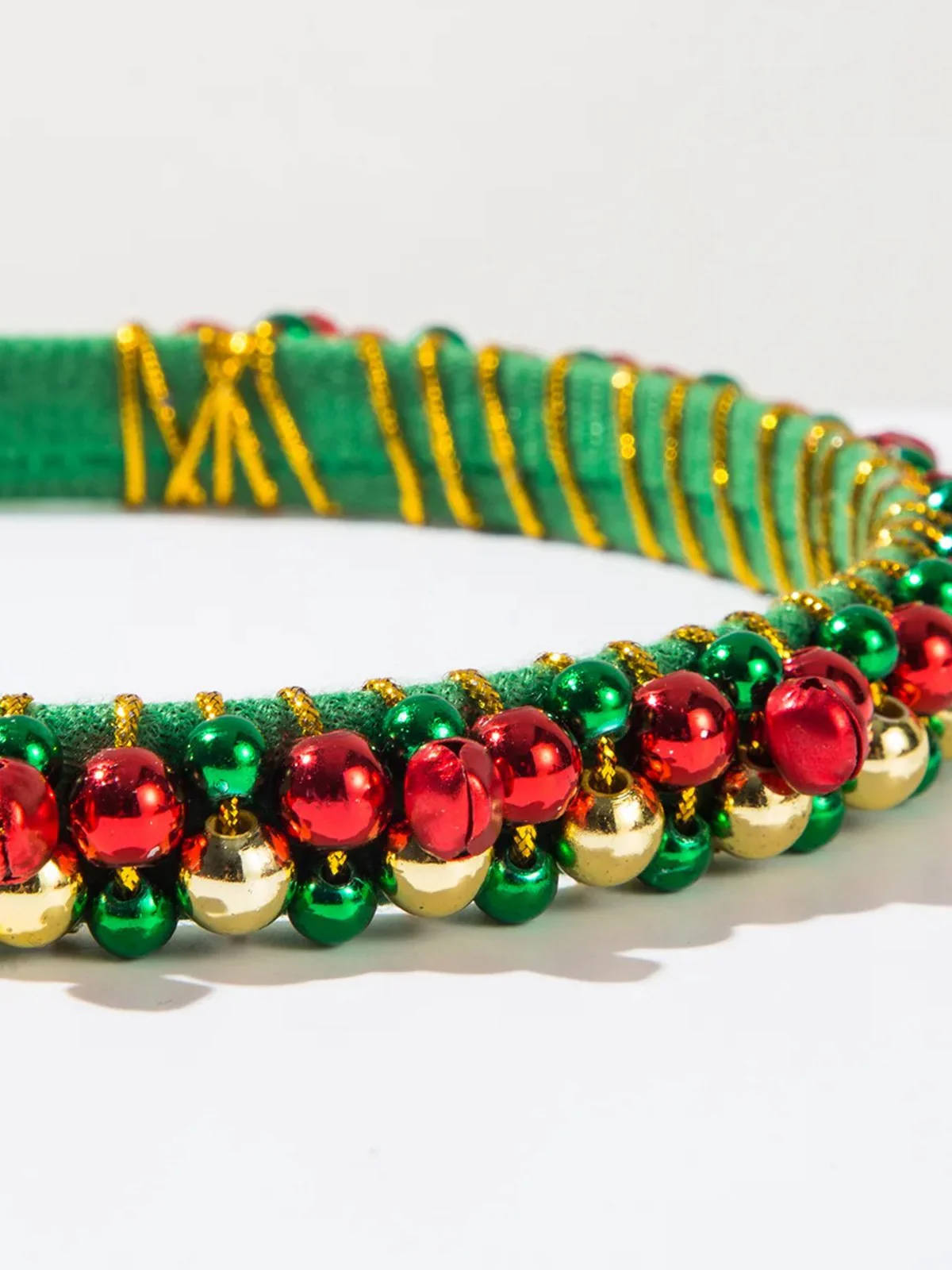 Weihnachten Farbig Glöckchen Perlen Stirnband - Image 8