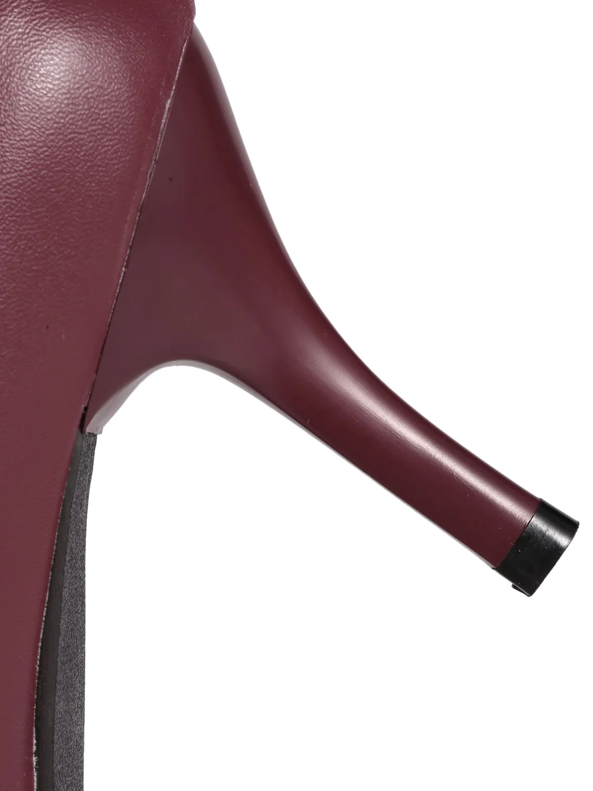Weinrot Bogen Schnürschuh Stilett Schuhe - Image 7