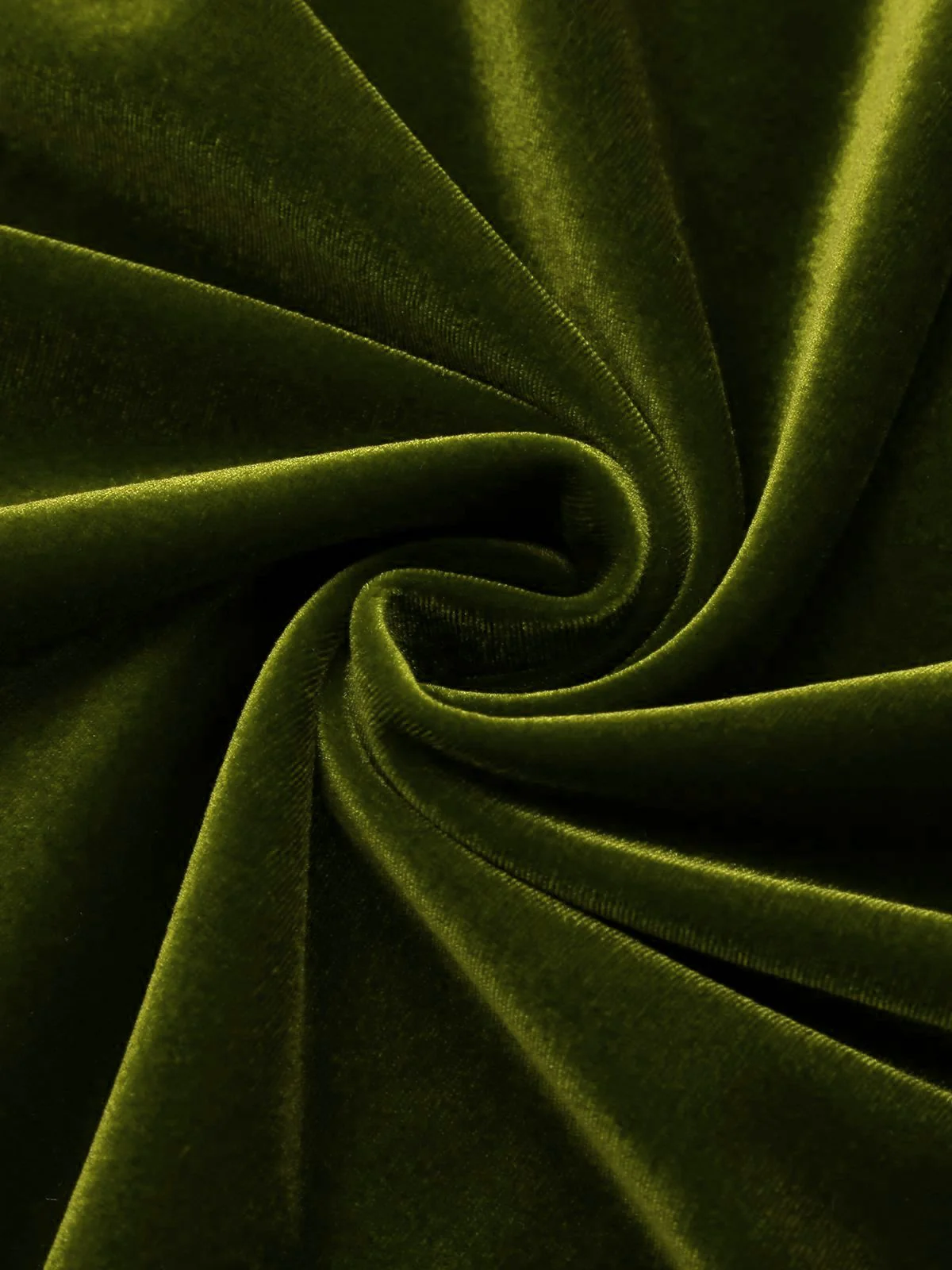 Dunkelgrün VINTAGE SCHULTERFREI PENCIL KLEID - Image 11