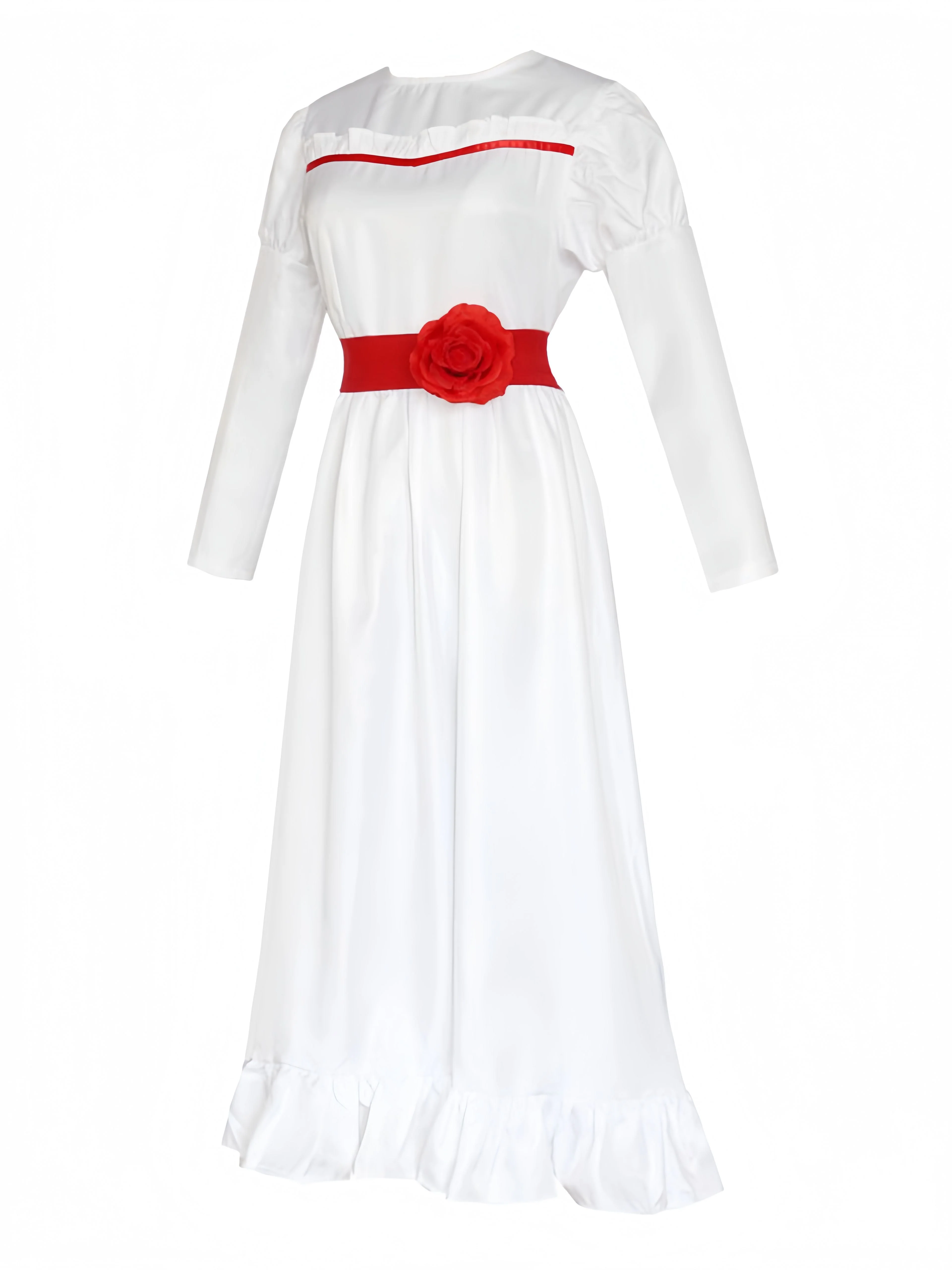 Weiß 1940er Annabelle Puppe Inspiriertes Kleid - Image 2