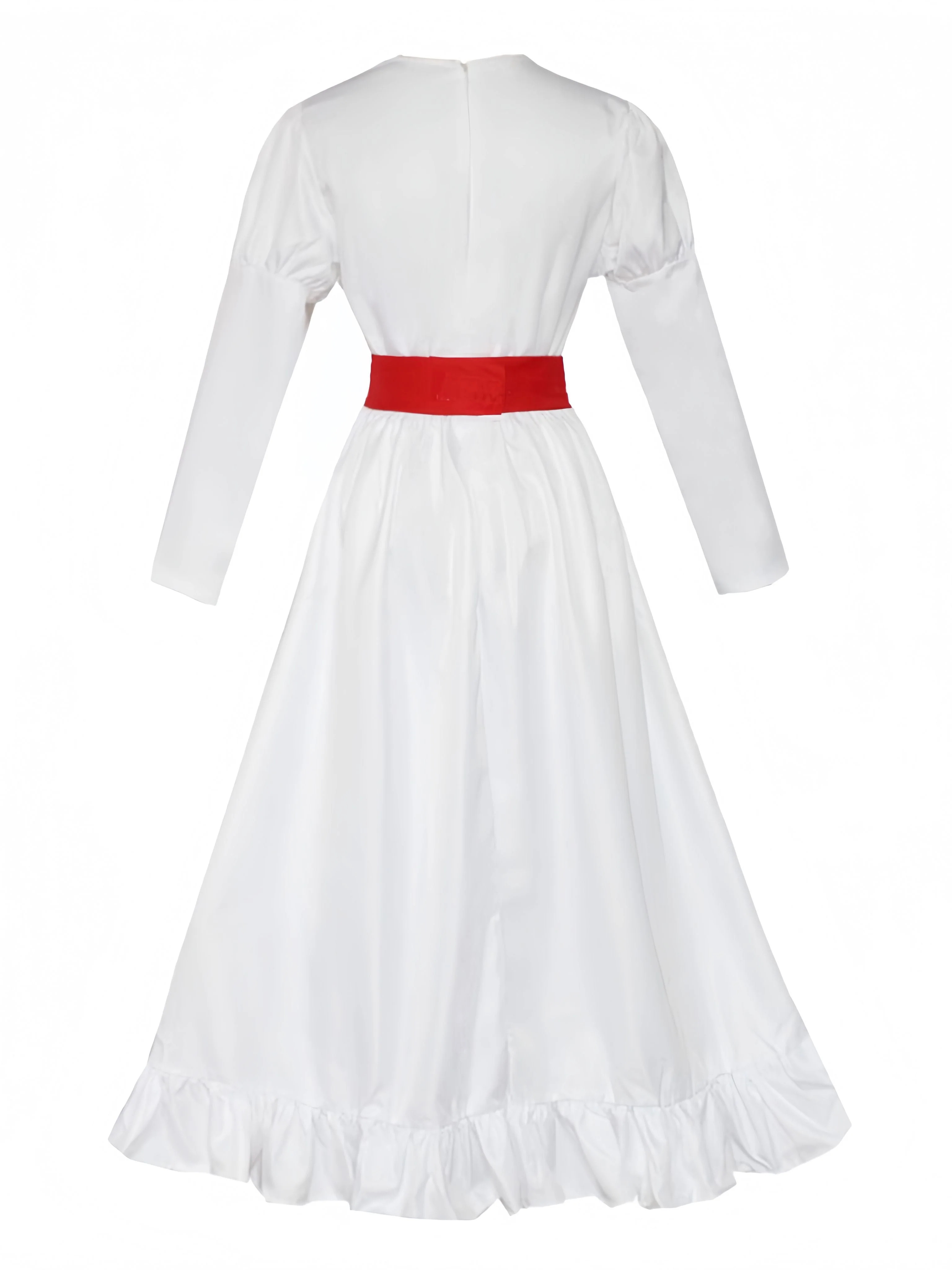 Weiß 1940er Annabelle Puppe Inspiriertes Kleid - Image 3