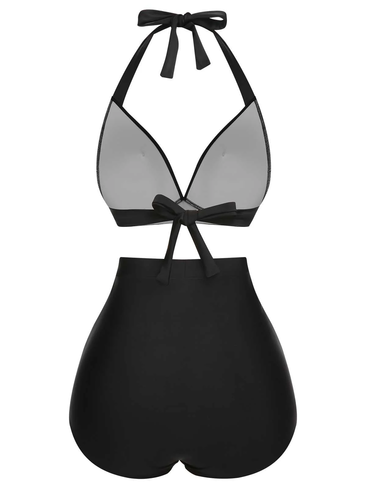 1950er Halter Geschnürter Badeanzug - Image 7