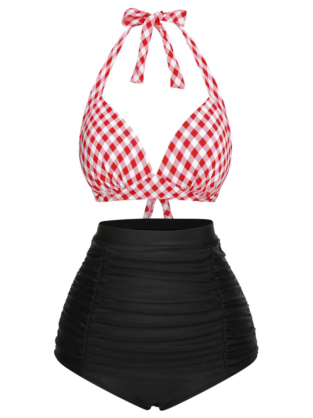 1950er Halter Geschnürter Badeanzug - Image 12