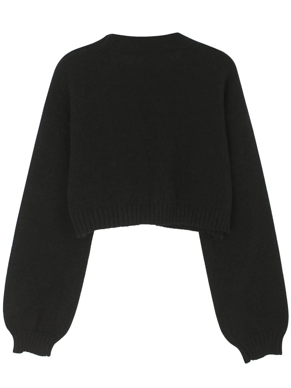 Braun 1960er Weihnachten Lebkuchenmann Kurz Cardigan - Image 6