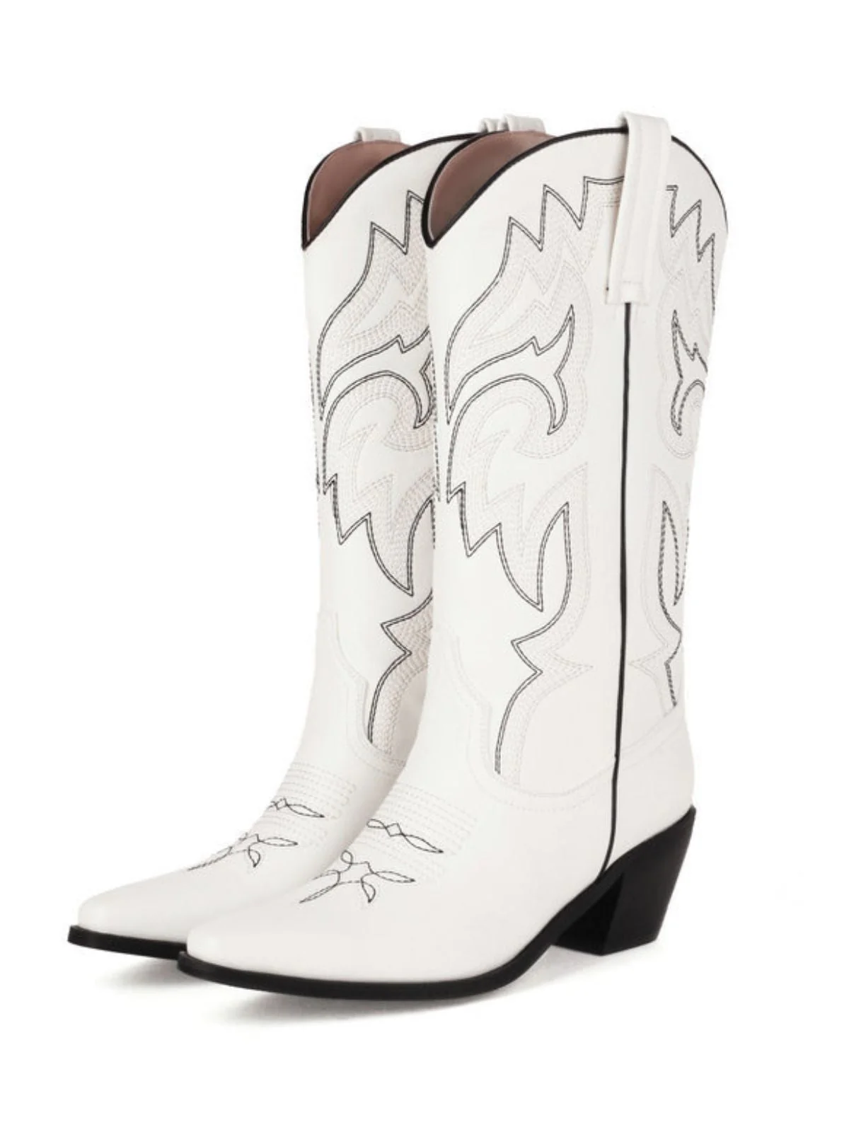Vintage Stickerei Western Cowboy Stiefel - Image 9