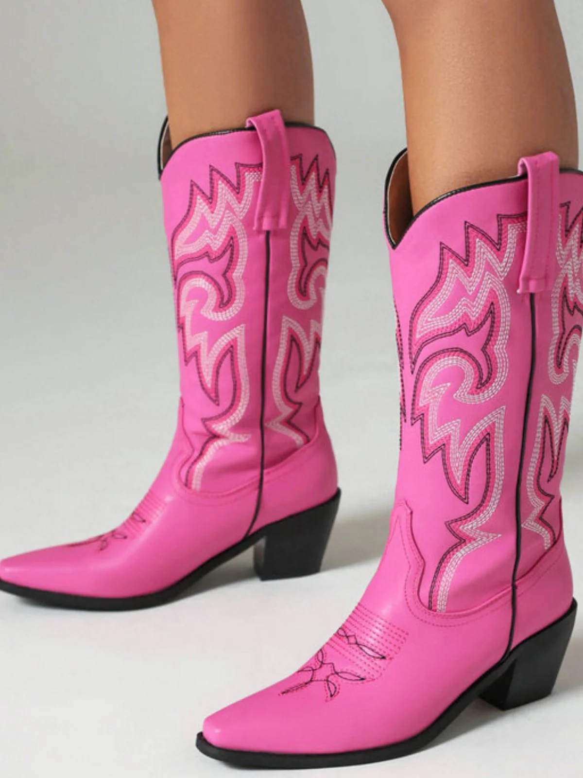 Vintage Stickerei Western Cowboy Stiefel - Image 21