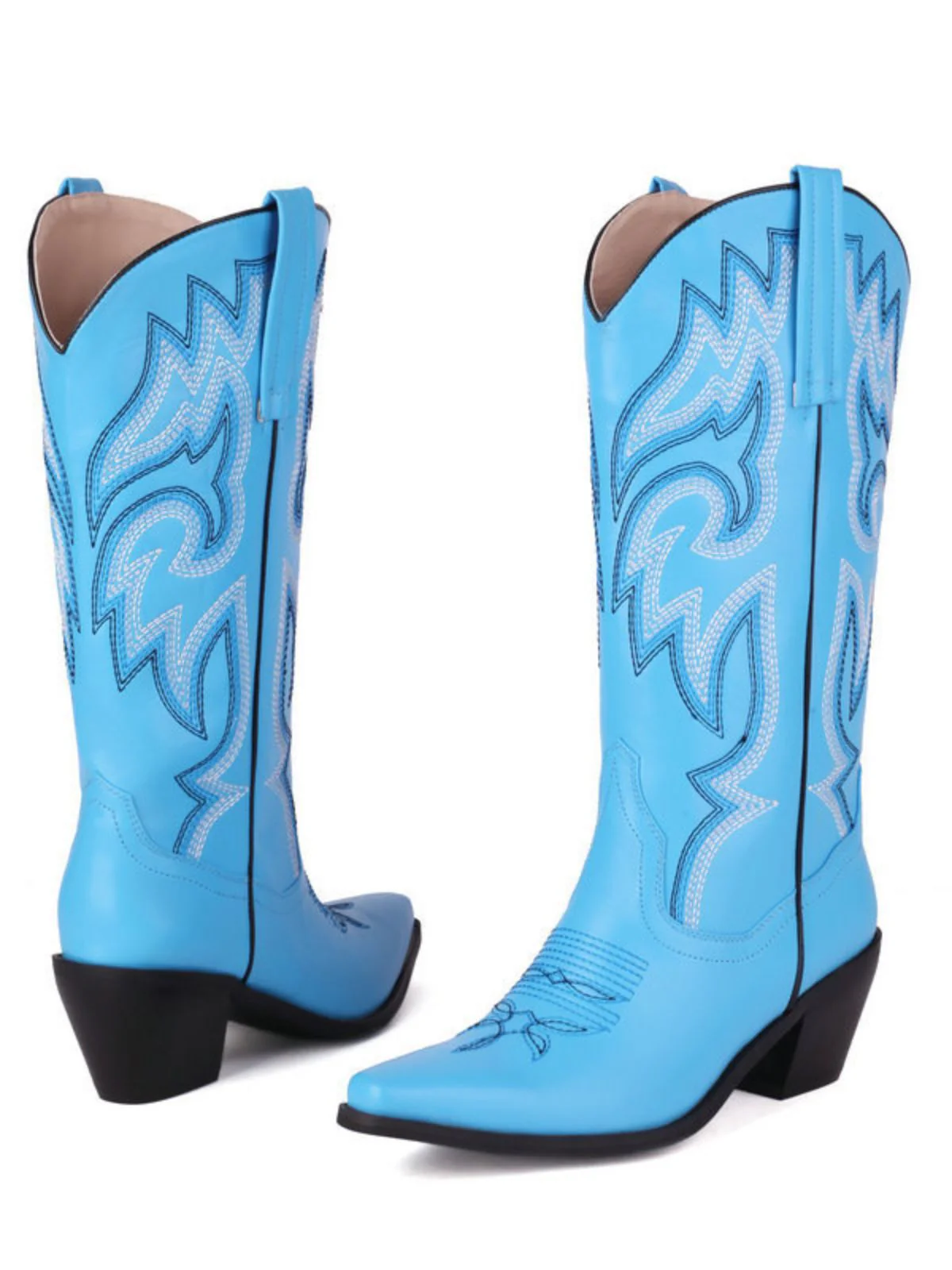 Vintage Stickerei Western Cowboy Stiefel - Image 23