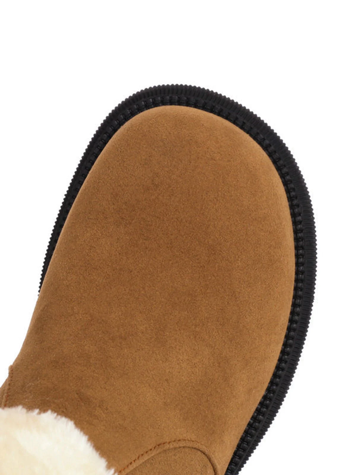 Winter Plüsch Besatz Bogen Rund Zehe Knöchel Stiefel - Image 10